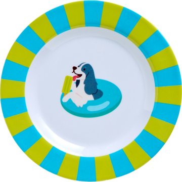 Destination Holiday Appetizer Plates - Dogs, 4 pk