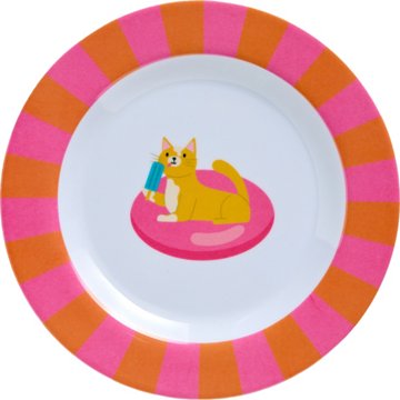 Destination Holiday Appetizer Plates - Cats, 4 pk