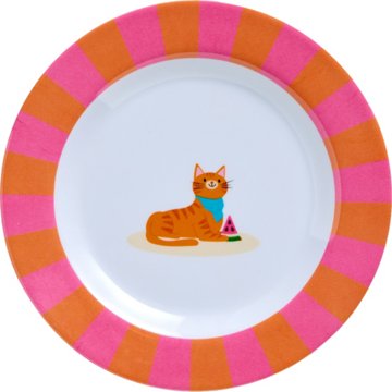 Destination Holiday Appetizer Plates - Cats, 4 pk