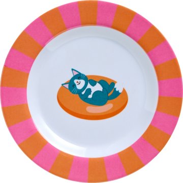 Destination Holiday Appetizer Plates - Cats, 4 pk