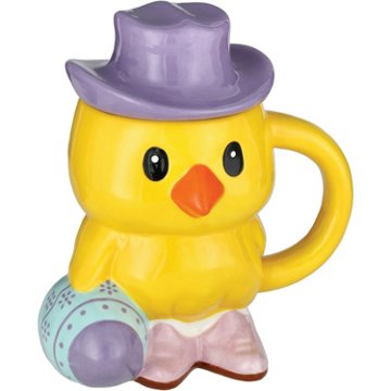 Destination Holiday Cowboy Chick Easter Mug With Lid, 14 oz