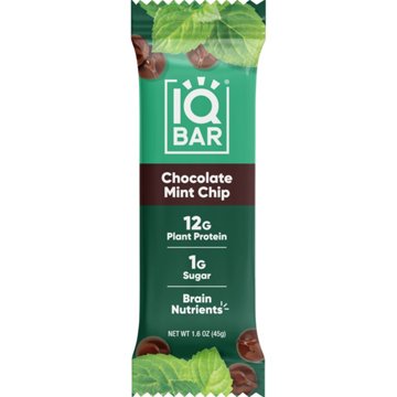 IQBar 12g Plant Protein Bar - Chocolate Mint Chip
