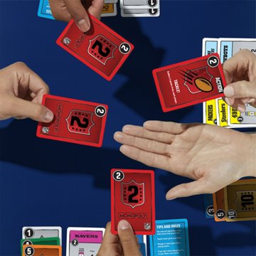 Monopoly Deal NFL Edition Card Game
