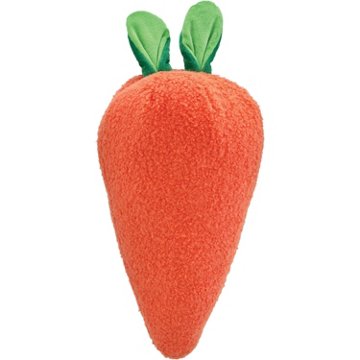 Destination Holiday Carrot Shapted Easter Decorative Throw Pillow, 16.5" x 7"