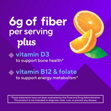 Vitafusion GLP-1 Support Fiber plus D, B12 & Folate, 90 ct