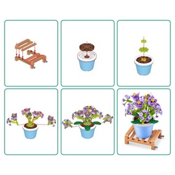 Zuru MAX Garden Collection Capsule - Gypsophila Paniculata, 192 pc
