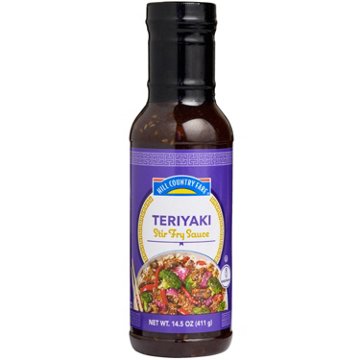 Hill Country Fare Teriyaki Stir Fry Sauce, 14.5 oz