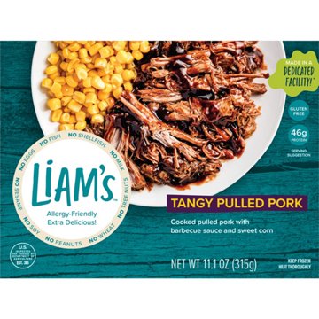 Liam's 46g Protein Tangy Pulled Pork