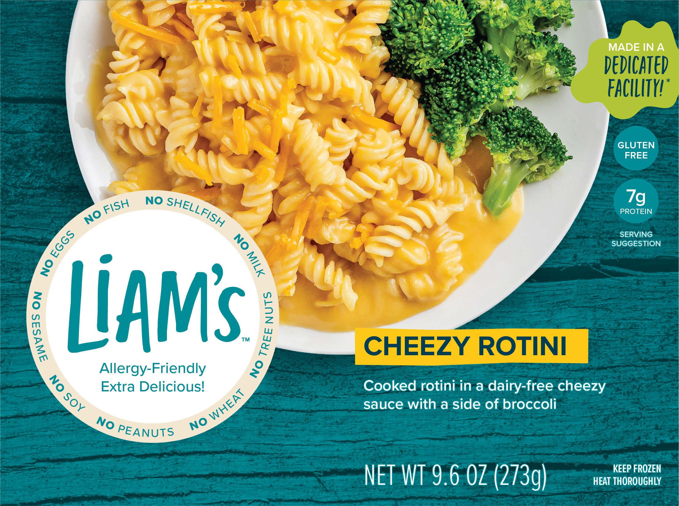 Liam's Cheezy Rotini With Broccoli, 9.6 oz | Central Market - Really ...