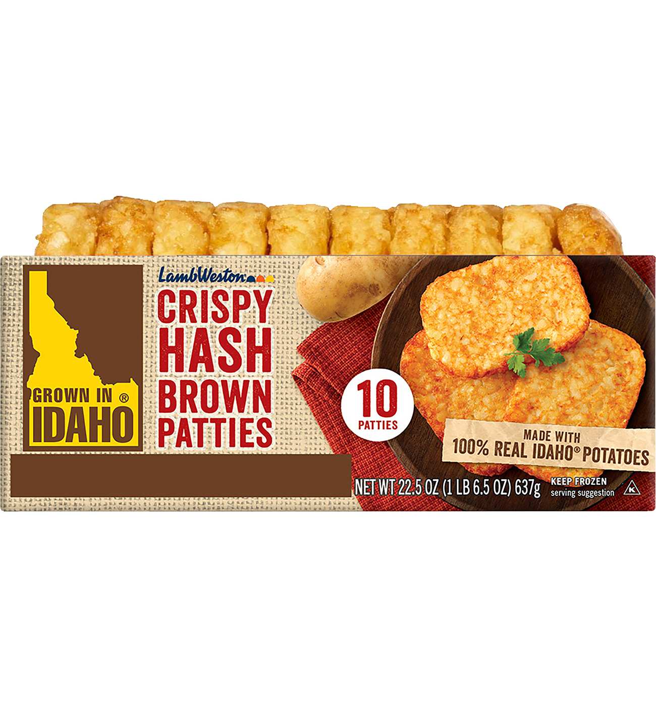 Lamb Weston Crispy Hash Brown Patties; image 1 of 4