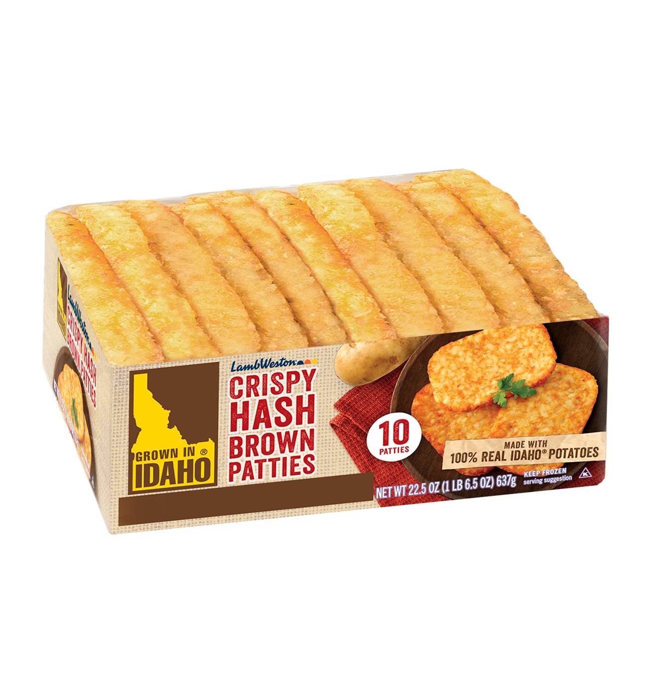 Lamb Weston Crispy Hash Brown Patties; image 3 of 4