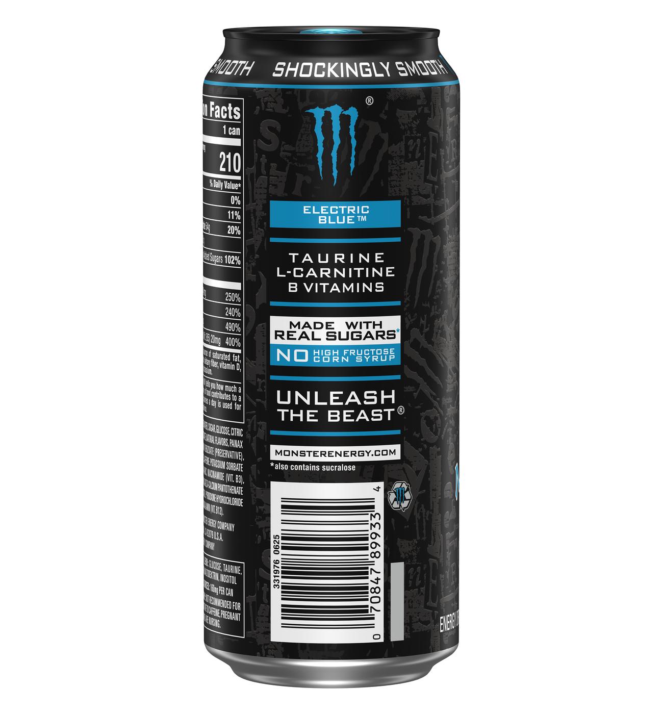 Monster Energy Monster Energy Electric Blue; image 3 of 6