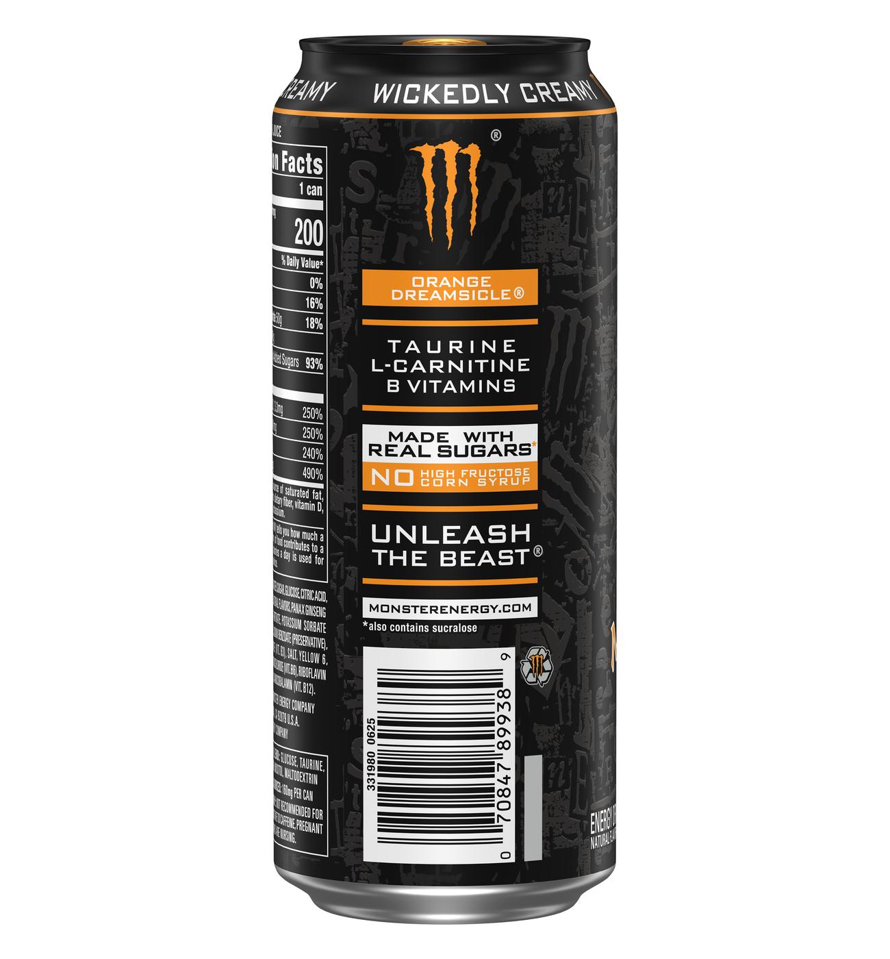 Monster Energy Orange Dreamsicle; image 2 of 6