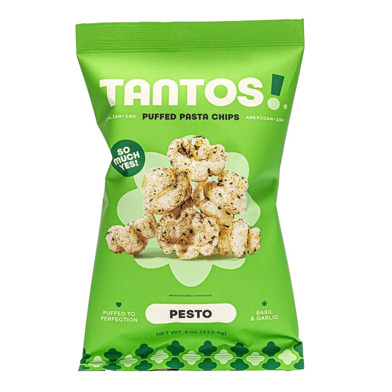 Tantos Pesto Puffed Pasta Chips - Shop Cheese at H-E-B