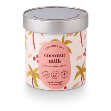 Signature Soy Coconut Milk Scented Jar Candle, 15.1 oz