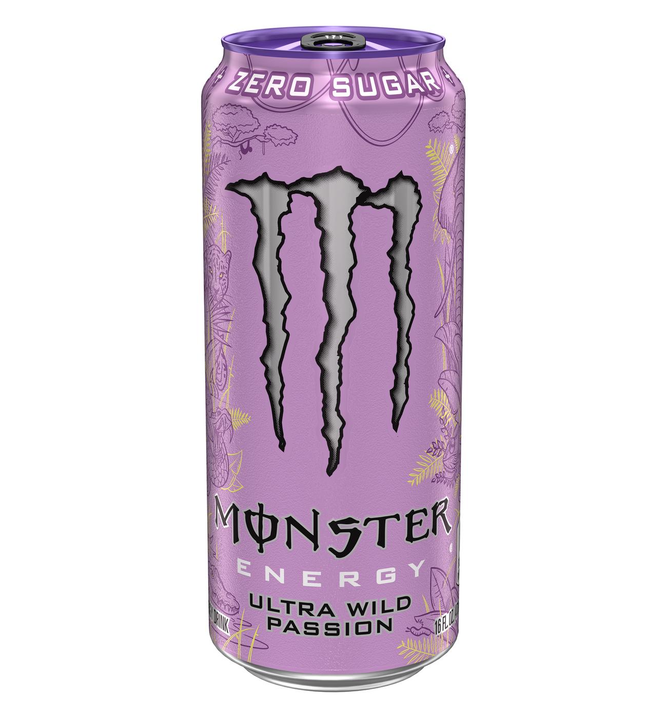 Monster Energy Zero Sugar Ultra Wild Passion; image 1 of 5
