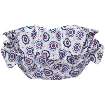 Destination Holiday Ruffle Bowl - Patriotic Fans