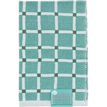 Destination Holiday Scatter Rug - Blue Grid