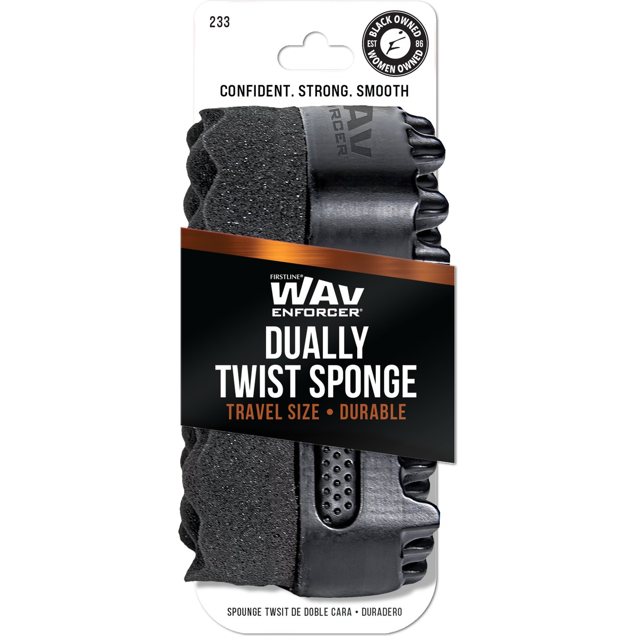 Wav Enforcer Travel Size Dually Twist Hair Sponge for Textured Hair ...