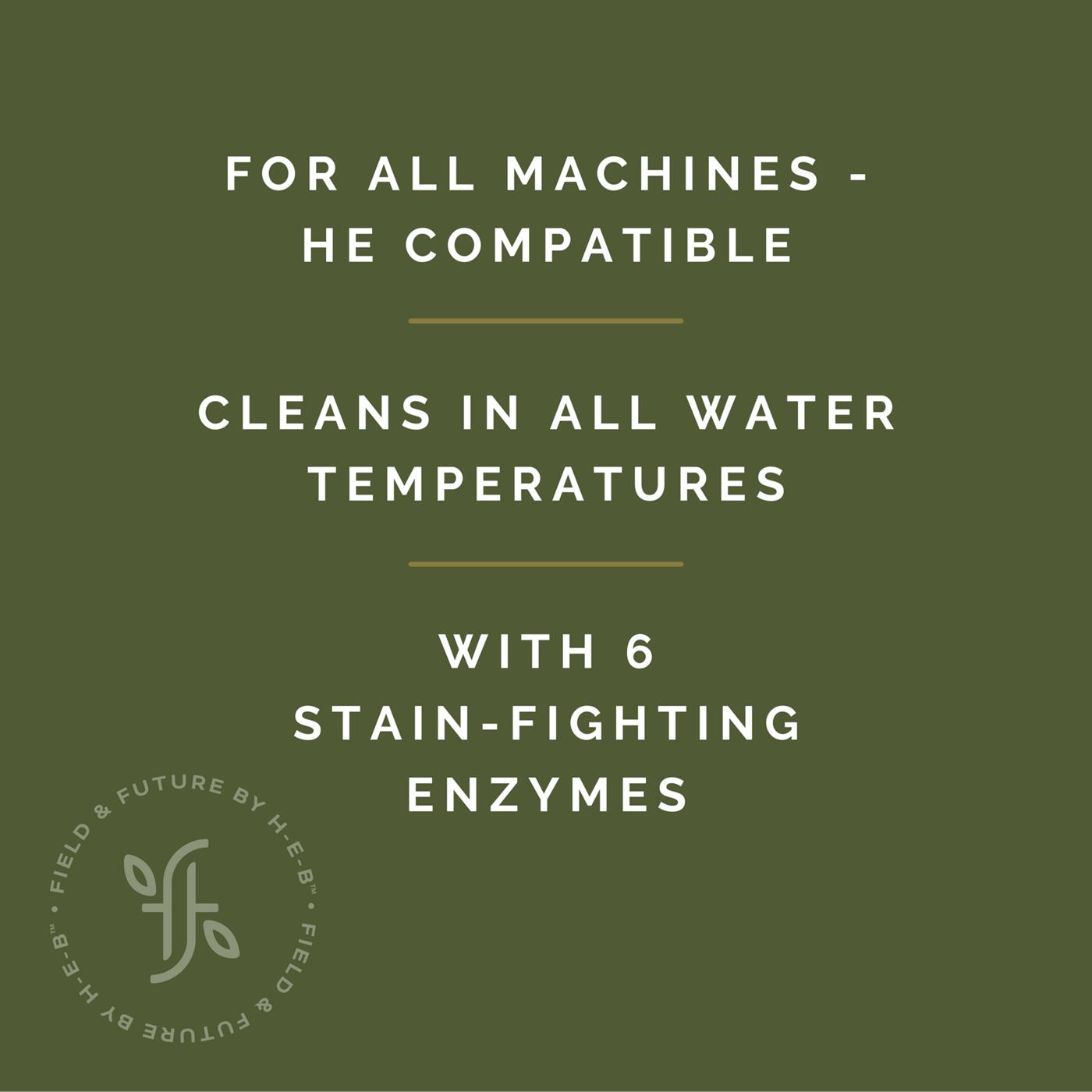 Field & Future by H-E-B Liquid Laundry Detergent, 66 Loads - Lavender; image 6 of 6