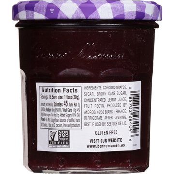 Bonne Maman Concord Grape Fruit Spread