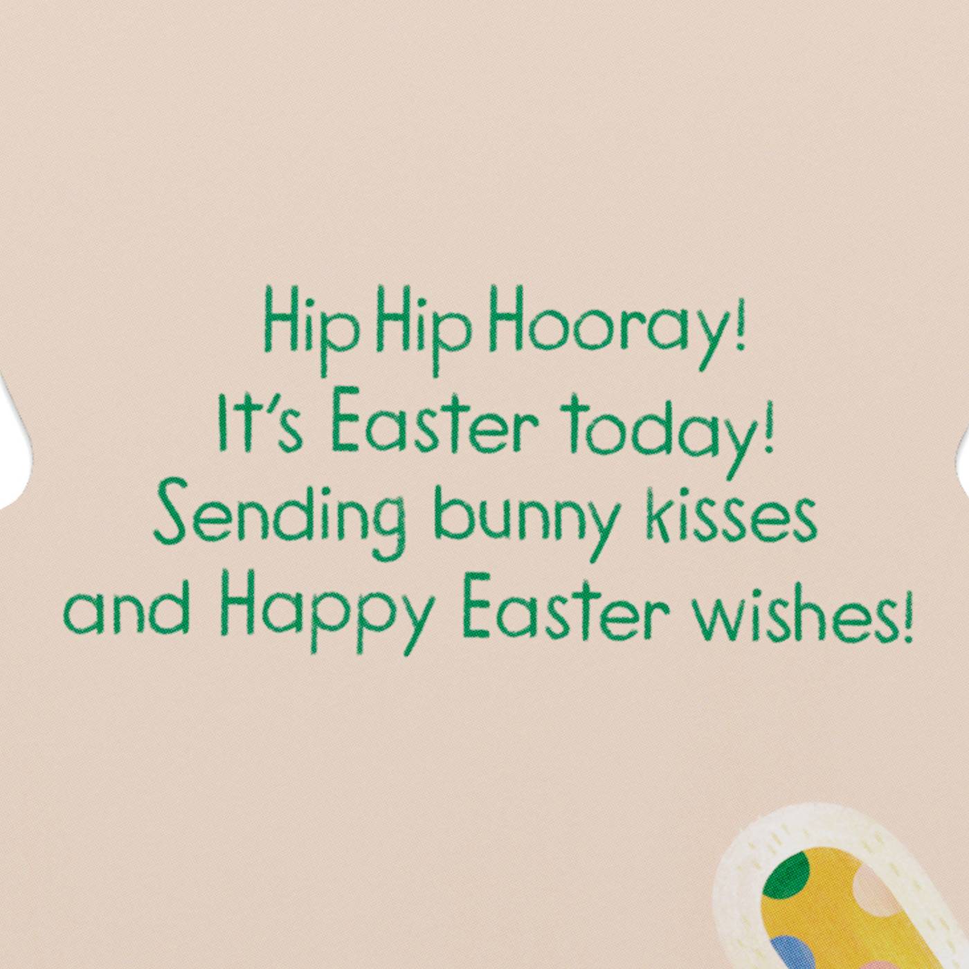 American Greetings Easter Bunny Card (Hip Hip Hooray); image 5 of 5