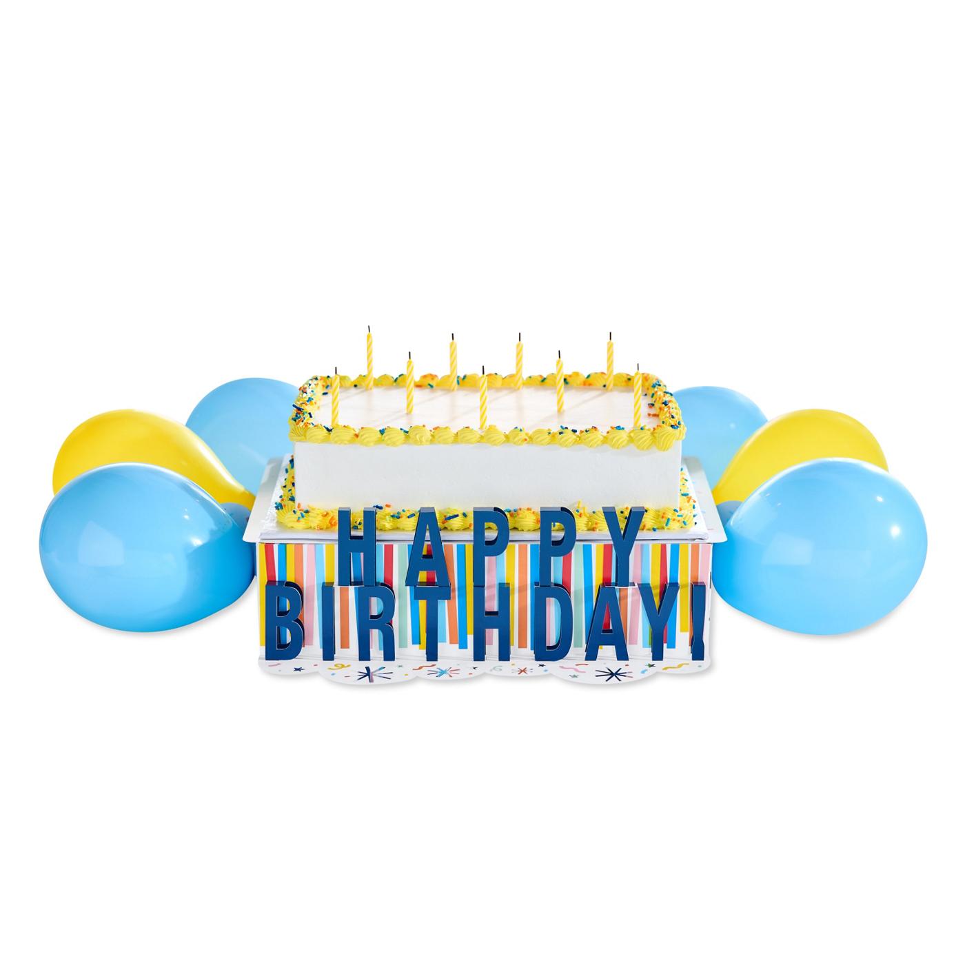 American Greetings Happy Birthday Pop-Up Cake Stand Kit; image 6 of 6