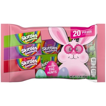 Skittles Gummies Assorted Fun Size Easter Egg Hunt Candy