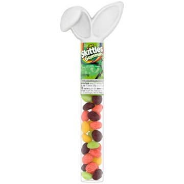 Skittles Sour Gummies Easter Plastic Cane