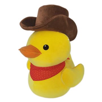 Quackerz Cowboy Duck Easter Plush, 21"