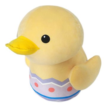 Quackerz Duck in Easter Egg Plush, 21"
