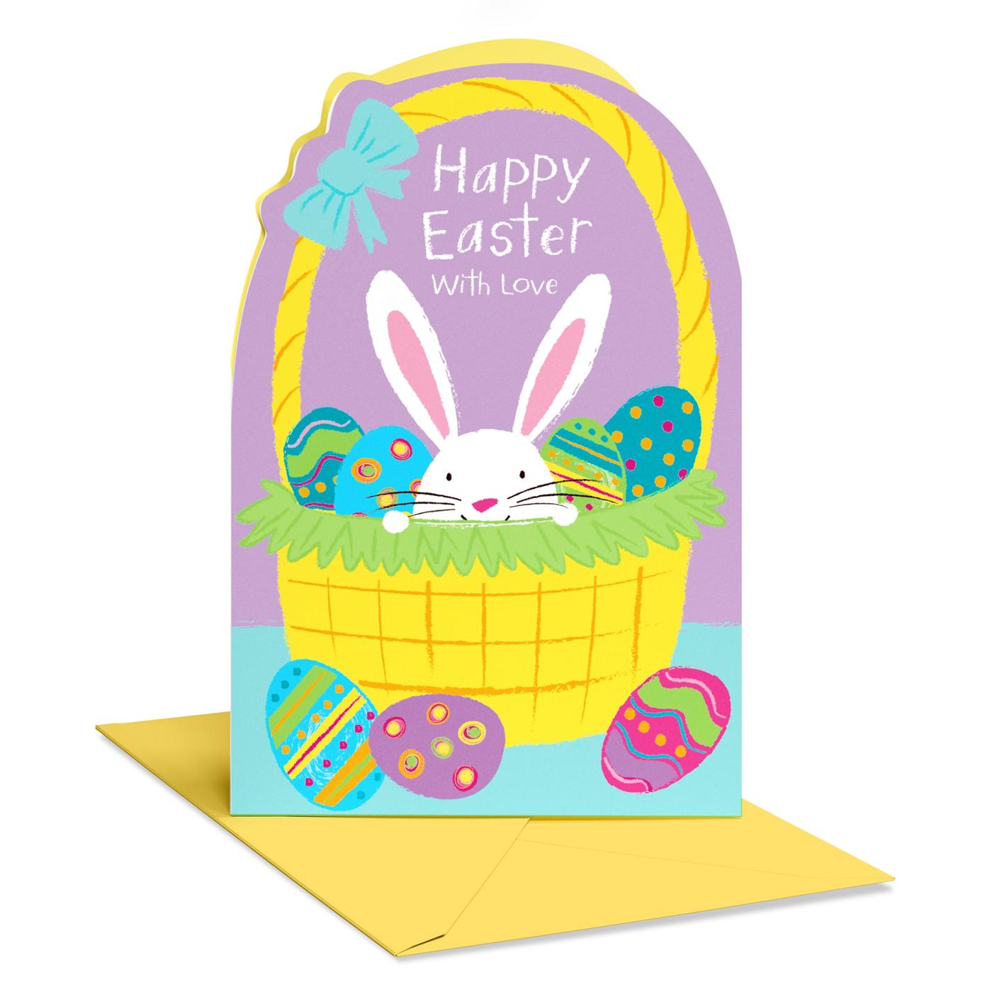 American Greetings Easter Card for Kids - Colorful Easter Basket; image 1 of 3