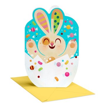 American Greetings Easter Card for Kids - Some-Bunny, 6.75" x 4.625"