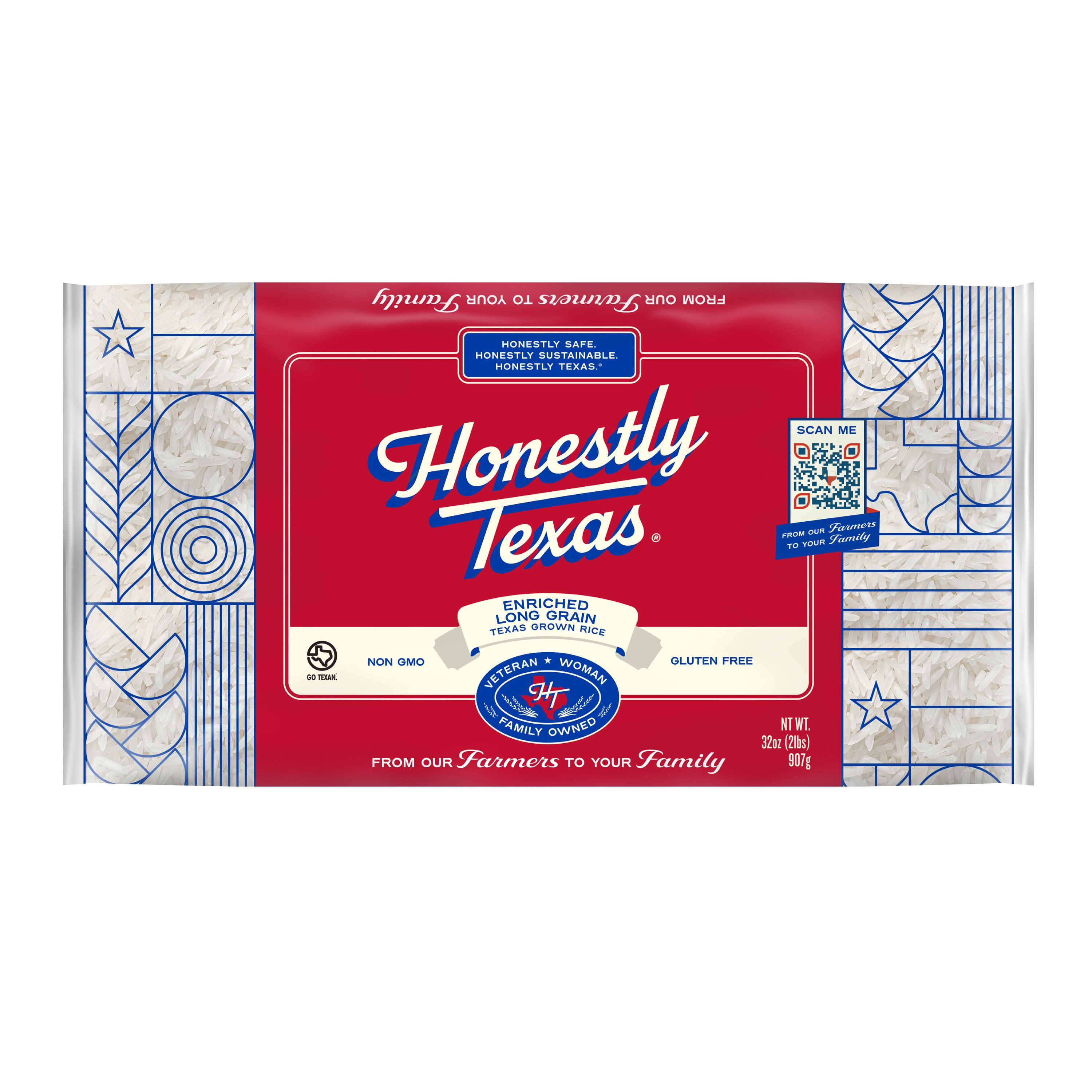 Honestly Texas Long Grain Texas Grown White Rice - Shop Rice & grains ...