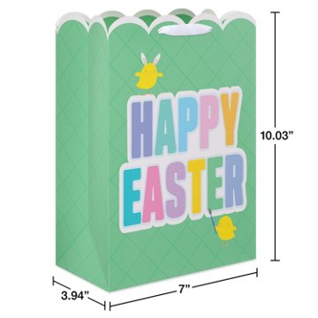 American Greetings Happy Easter Medium Easter Gift Bag, 3.94" x 10.03" x 7"