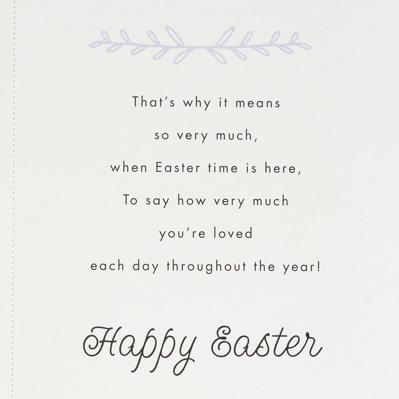 American Greetings Easter Card - Springtime Bunny; image 3 of 6
