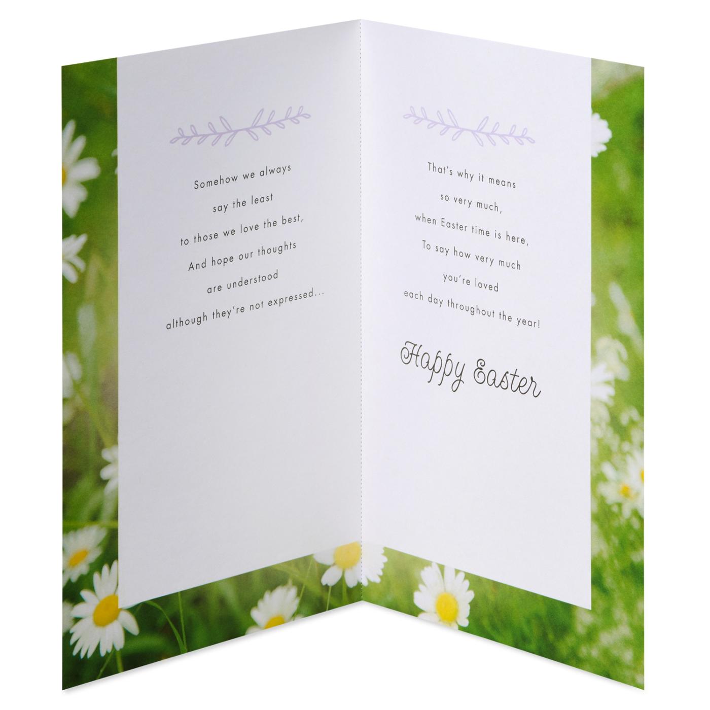 American Greetings Easter Card - Springtime Bunny; image 5 of 6