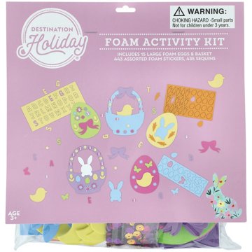 Destination Holiday Easter Foam Activity Kit