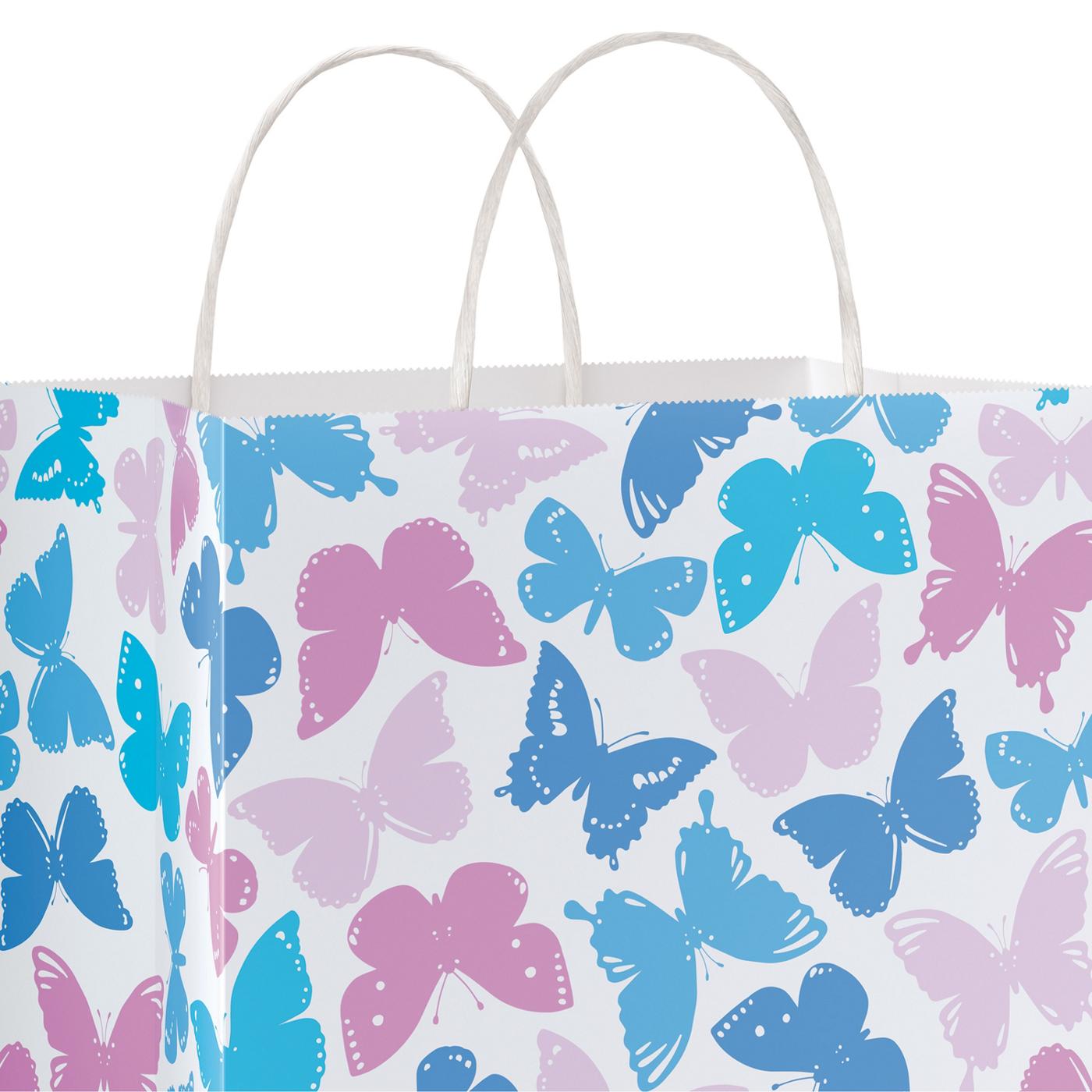 American Greetings Colorful Butterflies Medium Easter Gift Bag; image 2 of 4