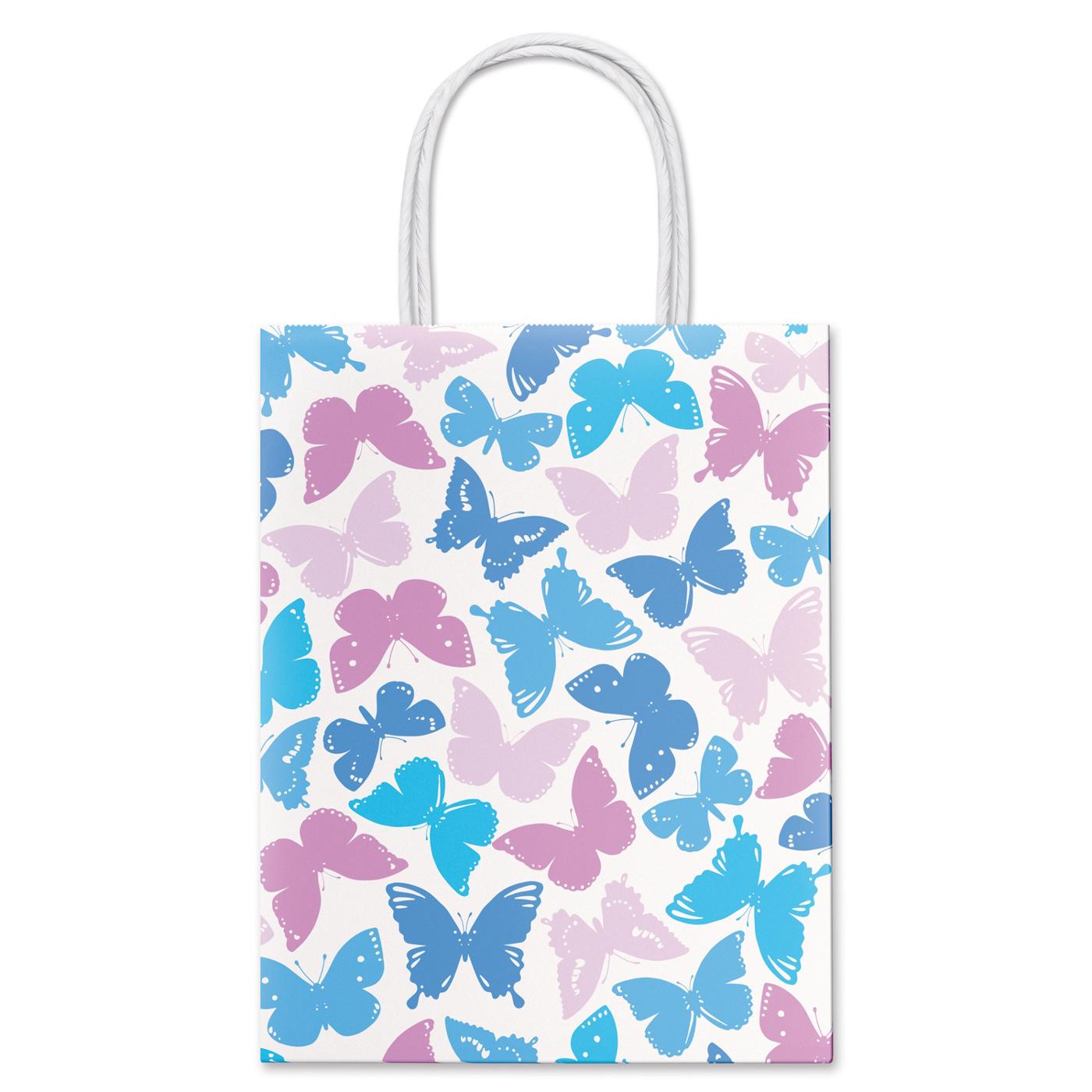 American Greetings Colorful Butterflies Medium Easter Gift Bag; image 3 of 4