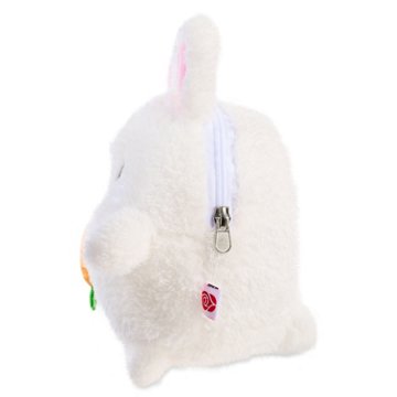 American Greetings Easter Plush Bunny with Zipper Pouch, 4" x 7"