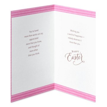 American Greetings Easter Card - Appreciated, 8.25" x 5.375"