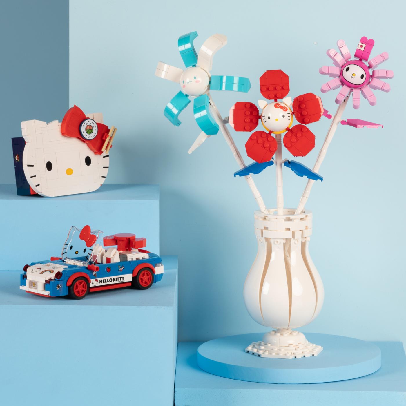 Brickcraft Hello Kitty Flower Building Set; image 6 of 11