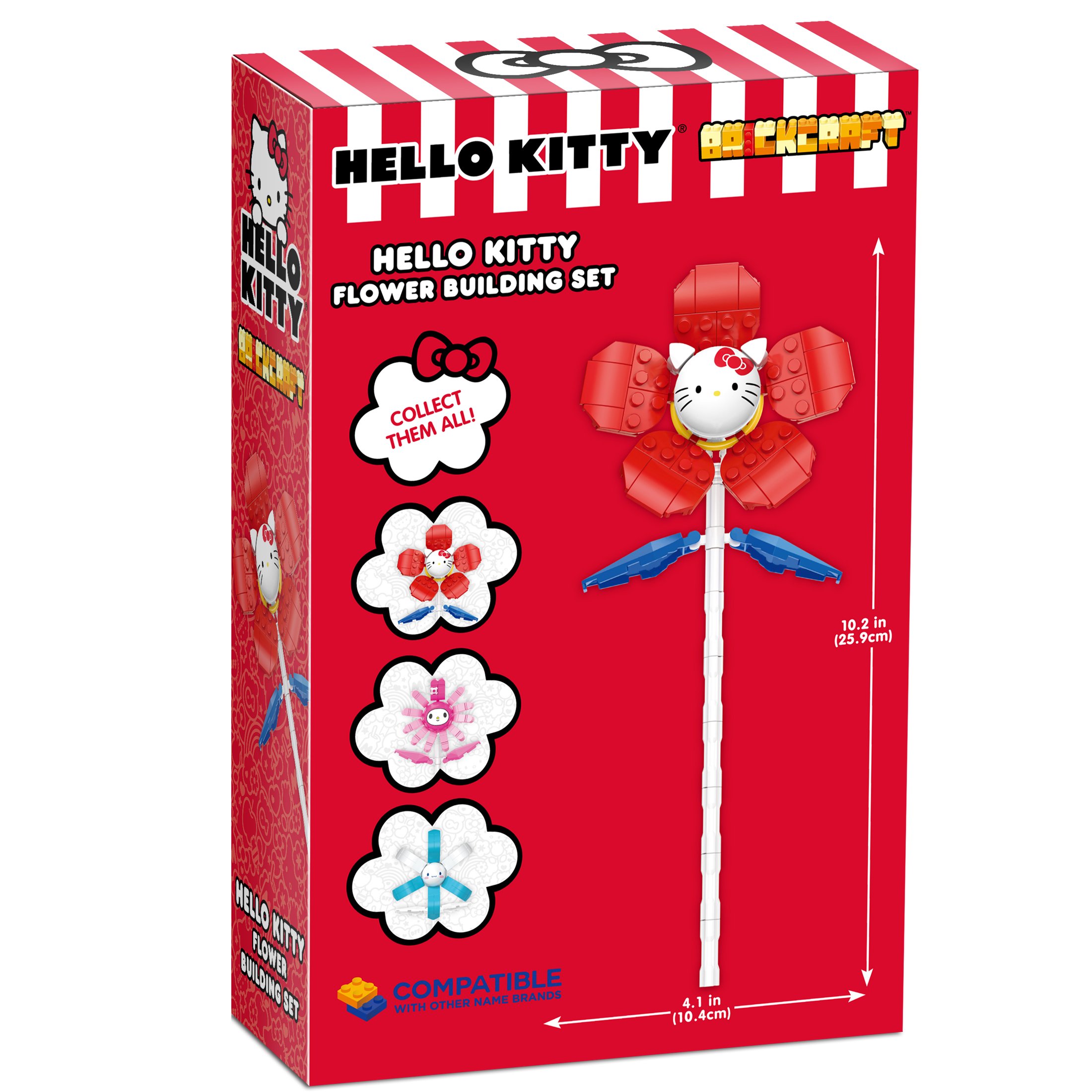 Brickcraft Hello Kitty Flower Building Set - Shop Lego & building