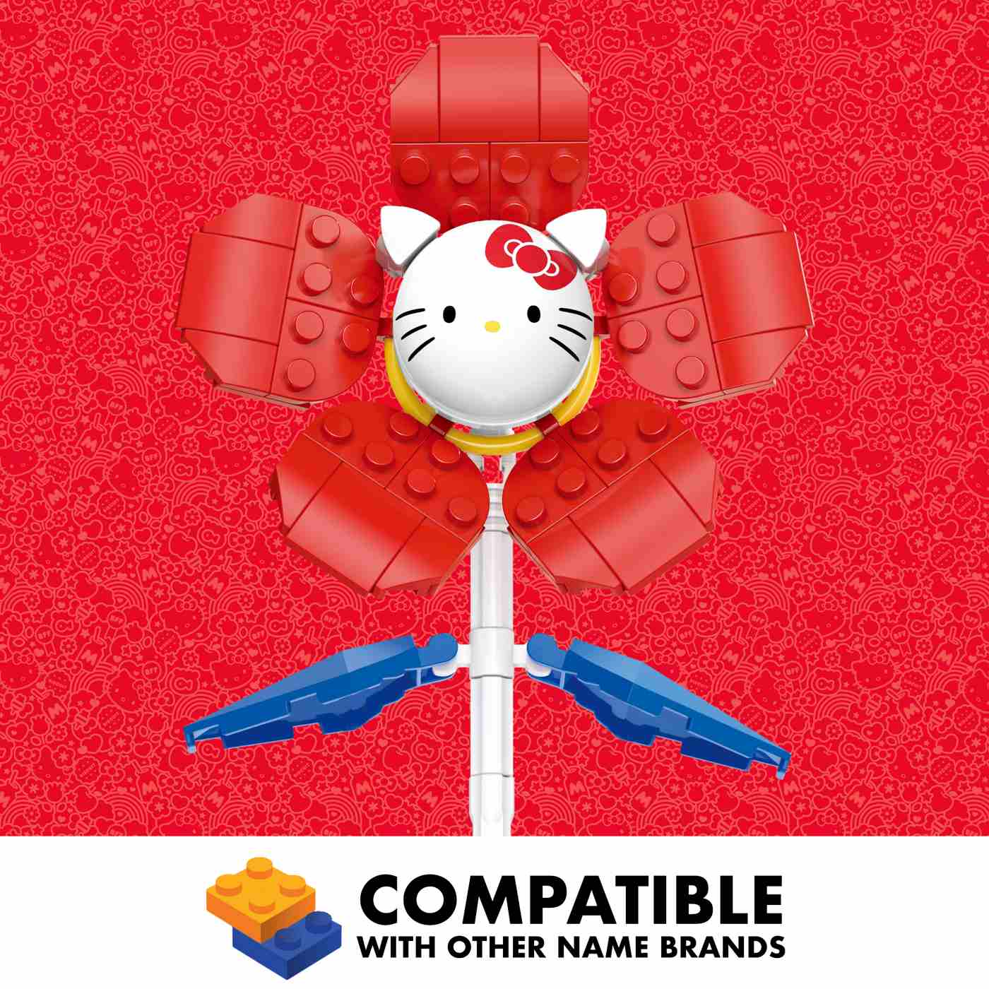 Brickcraft Hello Kitty Flower Building Set; image 11 of 11