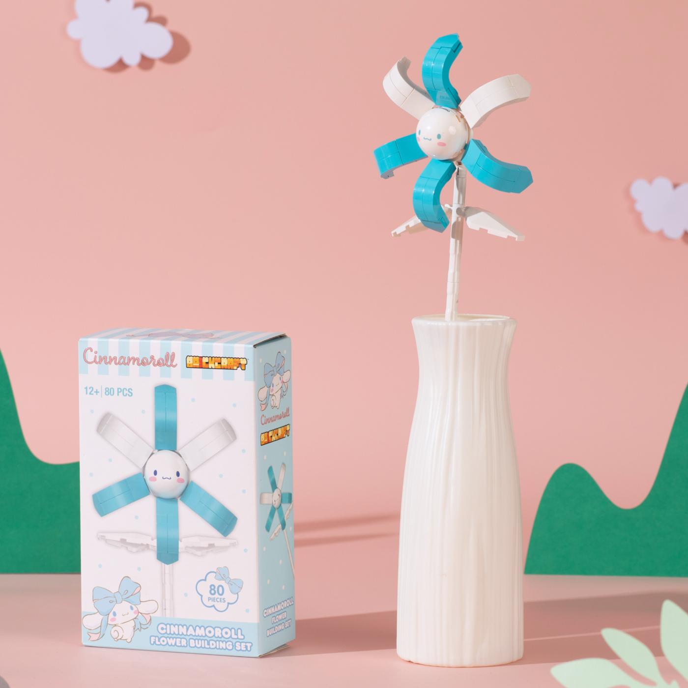 Brickcraft Hello Kitty Cinnamoroll Flower Building Set; image 8 of 10
