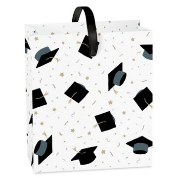 American Greetings Mini Graduation Gift Bag - Mortarboard Toss, 2" x 4.625" x 4"