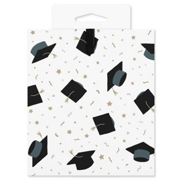 American Greetings Mini Graduation Gift Bag - Mortarboard Toss, 2" x 4.625" x 4"