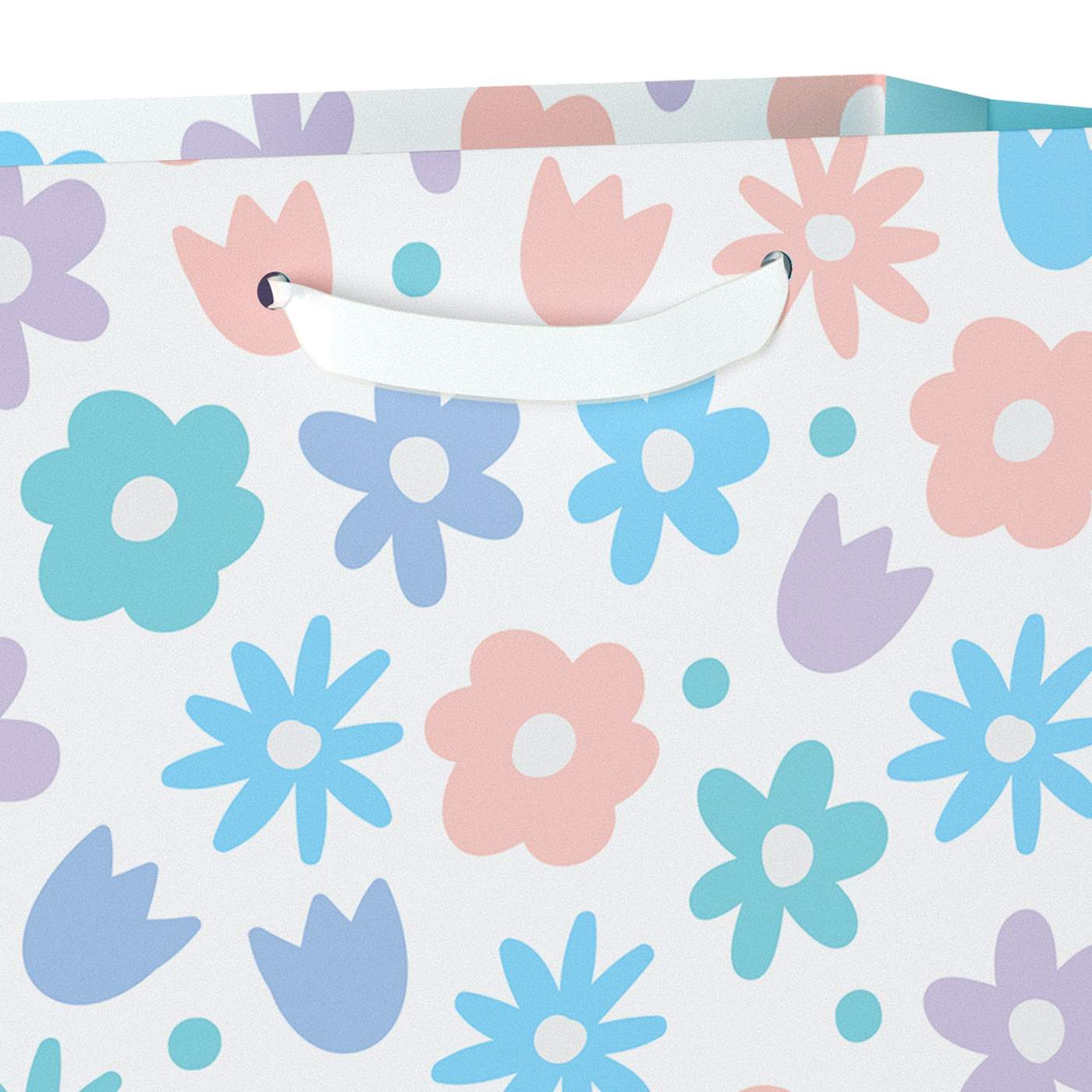 American Greetings Pastel Floral Large Easter Gift Bag; image 2 of 4