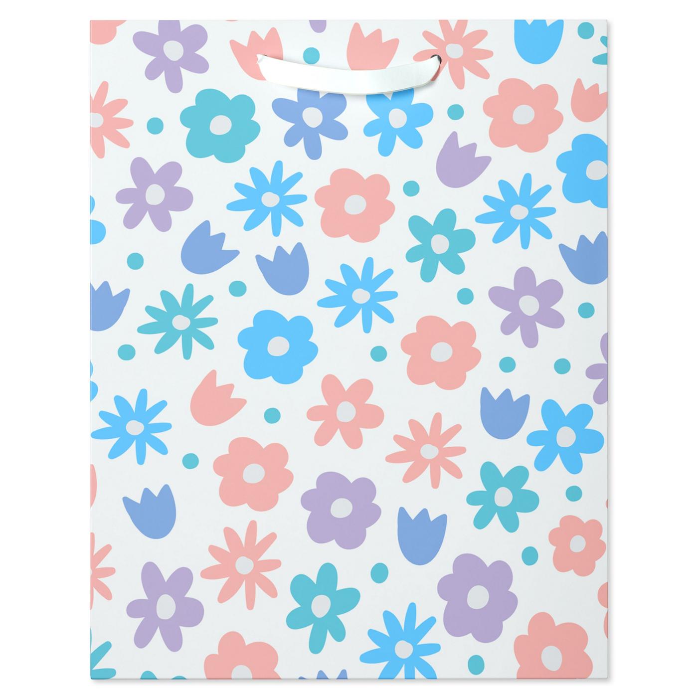 American Greetings Pastel Floral Large Easter Gift Bag; image 3 of 4